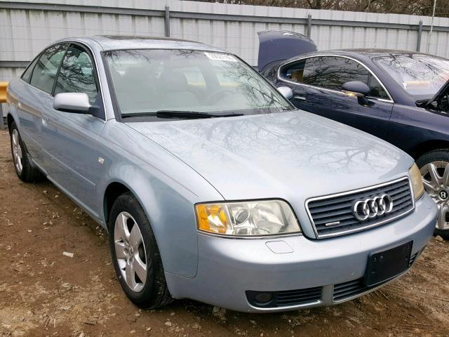 WAULT64B22N144154 - 2002 AUDI A6 3.0 QUA BLUE photo 1