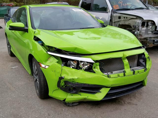 2HGFC3B76HH360962 - 2017 HONDA CIVIC EXL GREEN photo 1