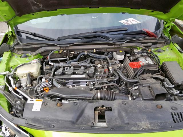 2HGFC3B76HH360962 - 2017 HONDA CIVIC EXL GREEN photo 7