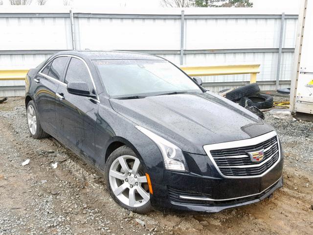 1G6AA5RA1F0141018 - 2015 CADILLAC ATS BLACK photo 1