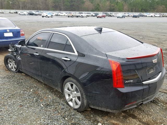 1G6AA5RA1F0141018 - 2015 CADILLAC ATS BLACK photo 3