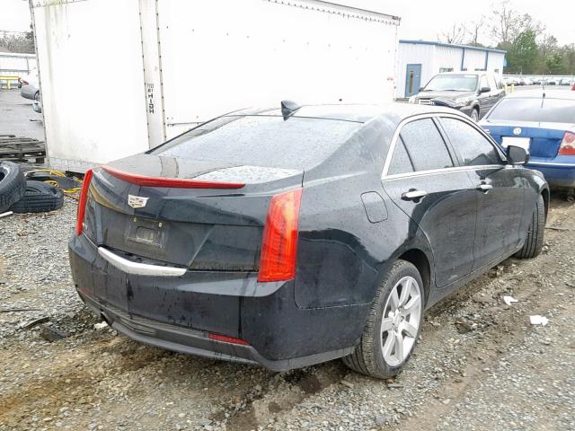 1G6AA5RA1F0141018 - 2015 CADILLAC ATS BLACK photo 4