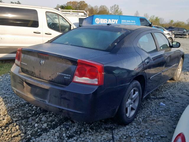 2B3CA3CV7AH194415 - 2010 DODGE CHARGER SX BLACK photo 4