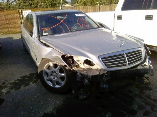 WDBNG70J21A184015 - 2001 MERCEDES-BENZ S 430 SILVER photo 1