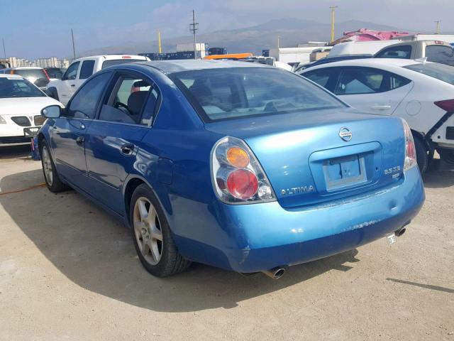 1N4BL11D73C100046 - 2003 NISSAN ALTIMA SE BLUE photo 3