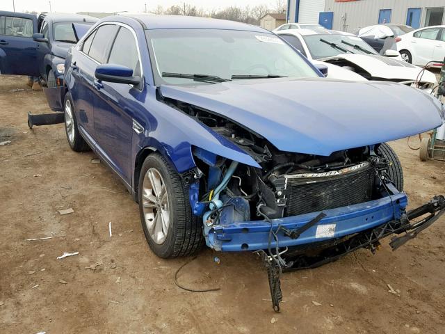 1FAHP2E87DG144317 - 2013 FORD TAURUS SEL BLUE photo 1