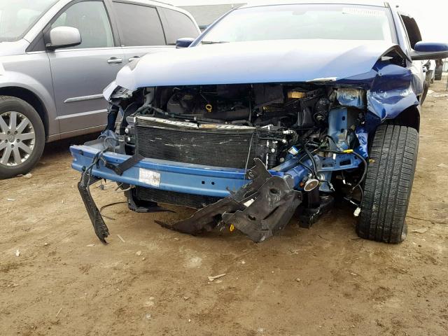 1FAHP2E87DG144317 - 2013 FORD TAURUS SEL BLUE photo 9