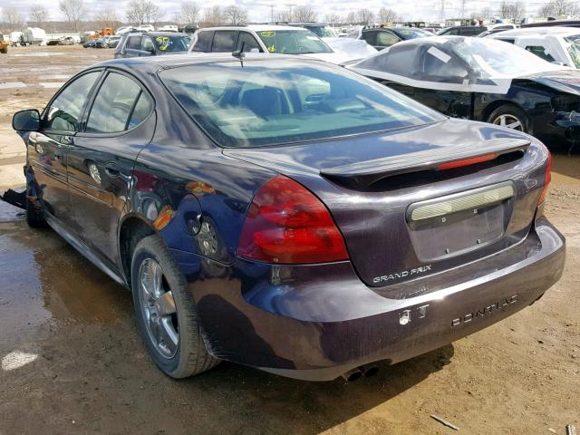 2G2WP582671171461 - 2007 PONTIAC GRAND PRIX BLACK photo 3