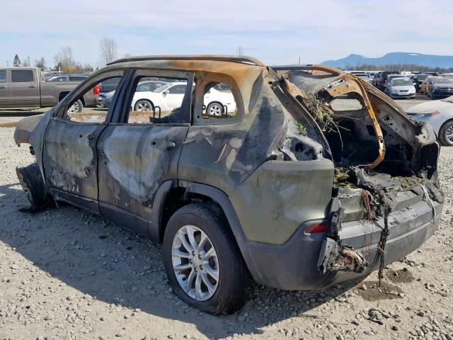 1C4PJMCB8KD168013 - 2019 JEEP CHEROKEE L BURN photo 3