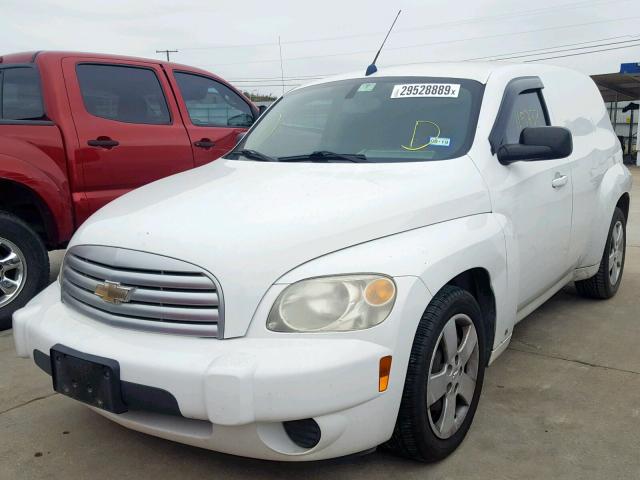 3GCCA85B29S558389 - 2009 CHEVROLET HHR PANEL WHITE photo 2