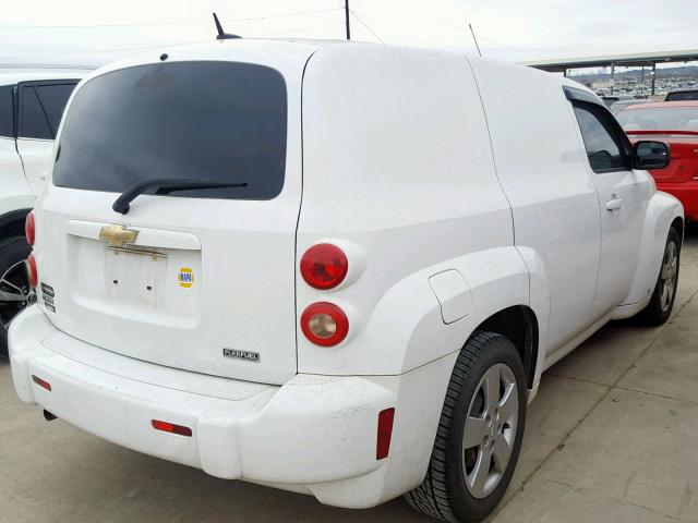 3GCCA85B29S558389 - 2009 CHEVROLET HHR PANEL WHITE photo 4