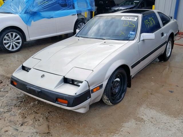 JN1HZ16S4FX058350 - 1985 NISSAN 300ZX 2+2 GRAY photo 2