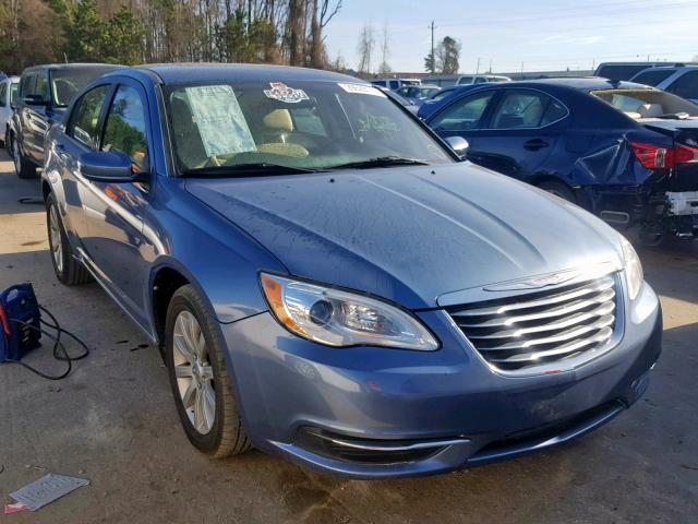 1C3BC1FB0BN555541 - 2011 CHRYSLER 200 TOURIN BLUE photo 1