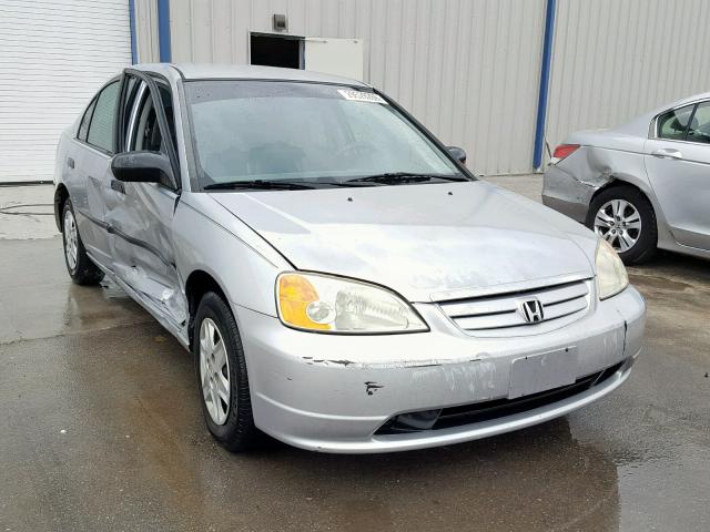 2HGES161X3H504532 - 2003 HONDA CIVIC DX GRAY photo 1