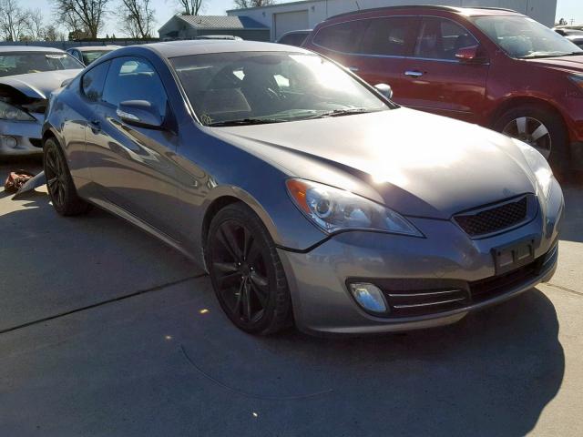 KMHHU6KH8AU035601 - 2010 HYUNDAI GENESIS CO GRAY photo 1