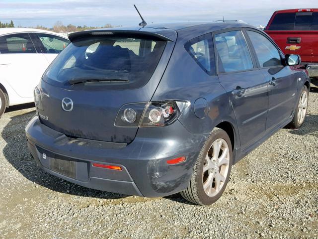 JM1BK344891192440 - 2009 MAZDA 3 S GRAY photo 4