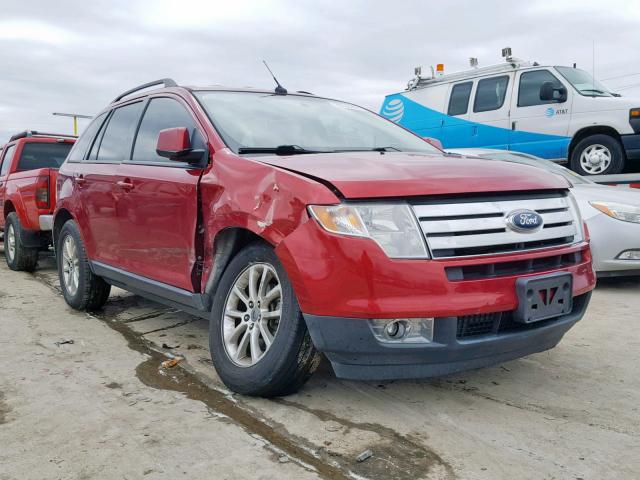 2FMDK48CX9BB01653 - 2009 FORD EDGE SEL RED photo 1