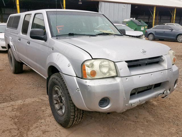 1N6ED29X84C443925 - 2004 NISSAN FRONTIER C GRAY photo 1