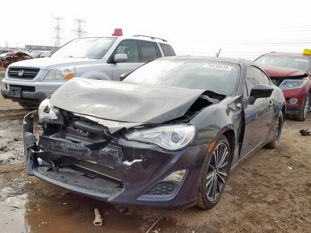 JF1ZNAA16D1713089 - 2013 TOYOTA SCION FR-S BLACK photo 2
