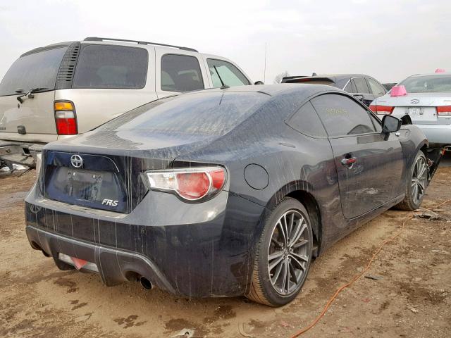 JF1ZNAA16D1713089 - 2013 TOYOTA SCION FR-S BLACK photo 4