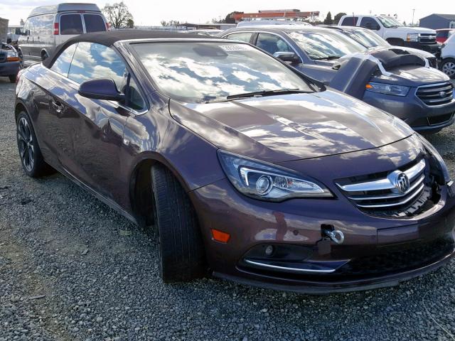 W04WT3N52GG043175 - 2016 BUICK CASCADA PR PURPLE photo 1