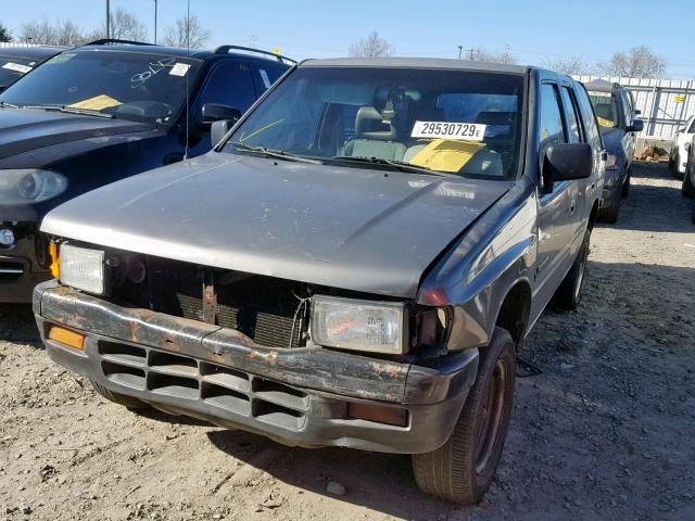 4S6CG58V5R4412722 - 1994 HONDA PASSPORT L GRAY photo 2