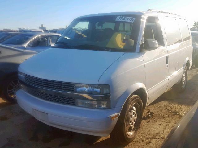 1GNDM19X93B148434 - 2003 CHEVROLET ASTRO WHITE photo 2