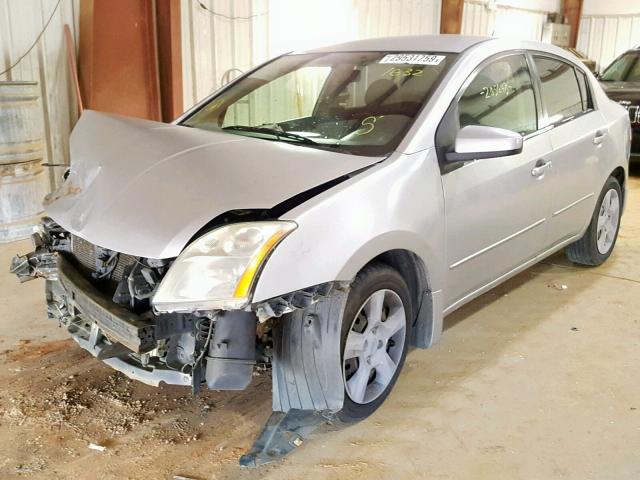 3N1AB61E08L641632 - 2008 NISSAN SENTRA 2.0 SILVER photo 2