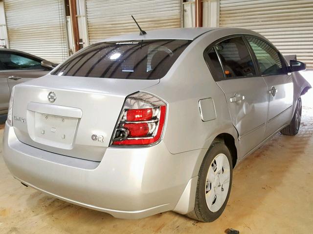 3N1AB61E08L641632 - 2008 NISSAN SENTRA 2.0 SILVER photo 4