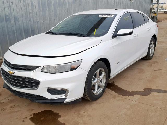 1G1ZB5ST8GF232190 - 2016 CHEVROLET MALIBU LS 白色 照片 2