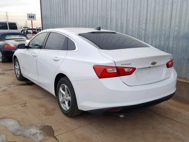 1G1ZB5ST8GF232190 - 2016 CHEVROLET MALIBU LS 白色 照片 3