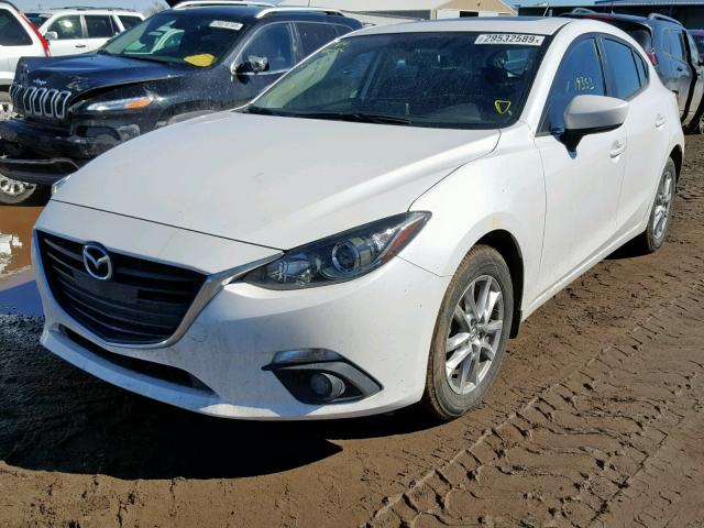 3MZBM1L76GM322660 - 2016 MAZDA 3 TOURING WHITE photo 2