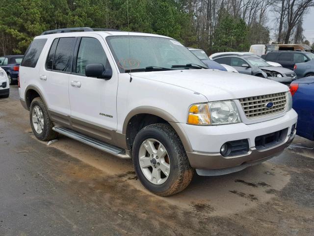 1FMZU74K14UA32952 - 2004 FORD EXPLORER E WHITE photo 1