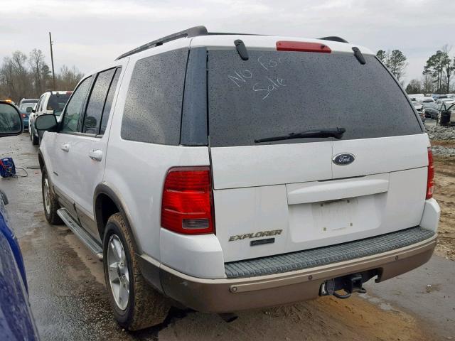 1FMZU74K14UA32952 - 2004 FORD EXPLORER E WHITE photo 3