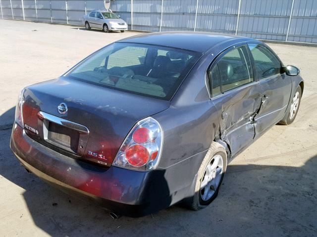 1N4BL11D05C133733 - 2005 NISSAN ALTIMA SE GRAY photo 4