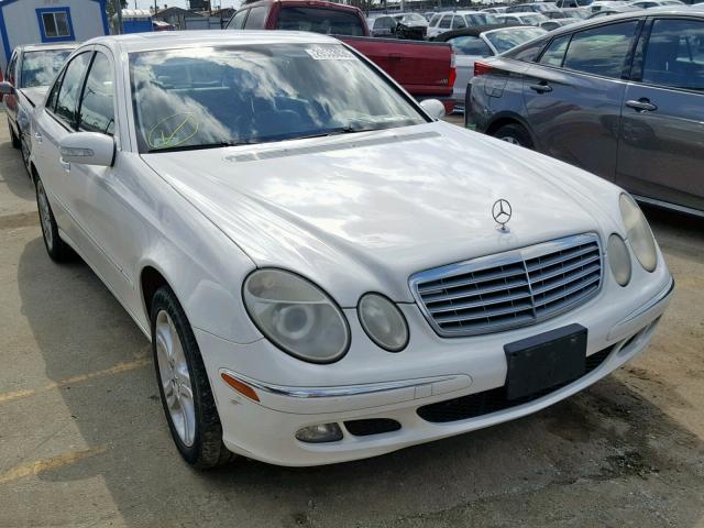 WDBUF56JX6A864939 - 2006 MERCEDES-BENZ E 350 WHITE photo 1