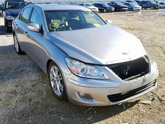 KMHGC46F79U059444 - 2009 HYUNDAI GENESIS 4. SILVER photo 1