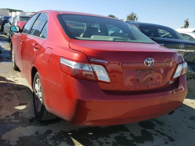 4T1BB46KX9U071551 - 2009 TOYOTA CAMRY HYBR RED photo 3