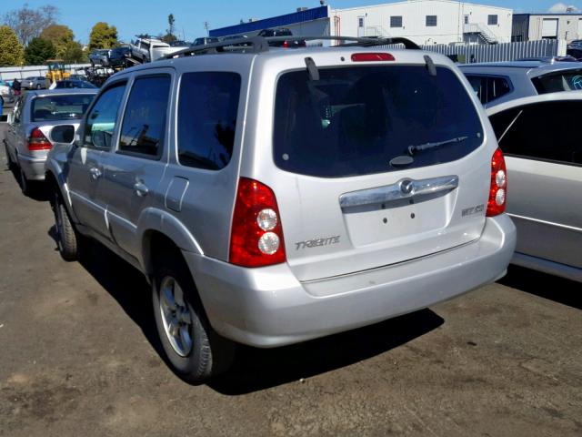 4F2CZ94185KM40604 - 2005 MAZDA TRIBUTE S SILVER photo 3