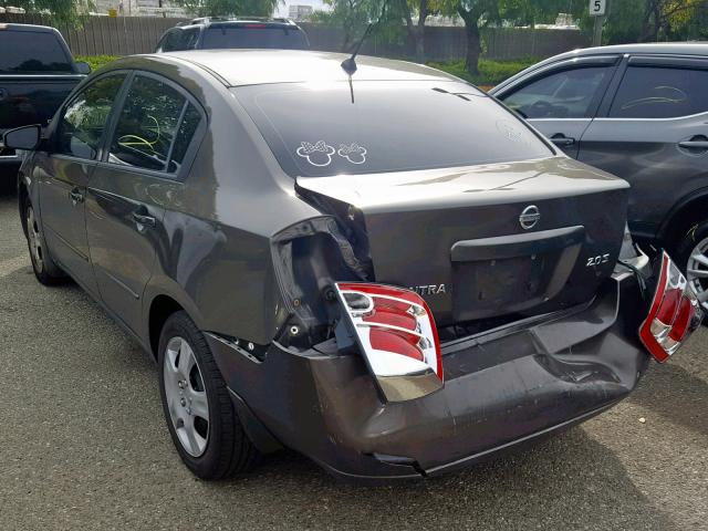 3N1AB61E57L666797 - 2007 NISSAN SENTRA 2.0 CHARCOAL photo 3