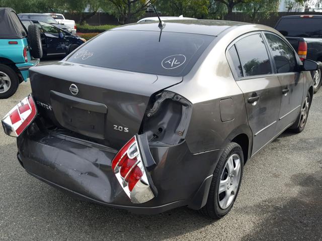 3N1AB61E57L666797 - 2007 NISSAN SENTRA 2.0 CHARCOAL photo 4