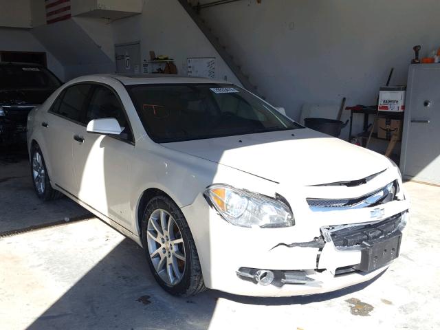 1G1ZE5E15BF360574 - 2011 CHEVROLET MALIBU LTZ WHITE photo 1