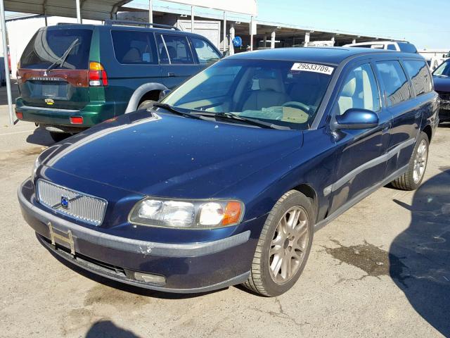 YV1SW53D812110264 - 2001 VOLVO V70 T5 TUR BLUE photo 2