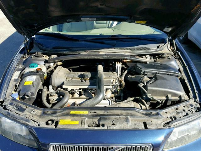 YV1SW53D812110264 - 2001 VOLVO V70 T5 TUR BLUE photo 7