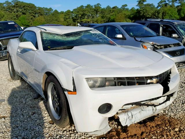 2G1FA1E31D9241120 - 2013 CHEVROLET CAMARO LS WHITE photo 1