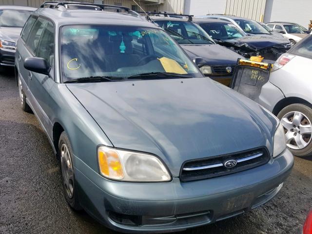 4S3BH635327303229 - 2002 SUBARU LEGACY L GREEN photo 1