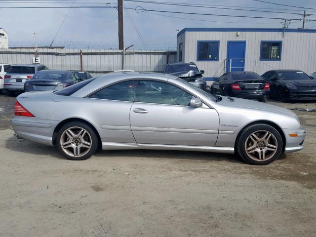 WDBPJ74J33A036768 - 2003 MERCEDES-BENZ CL 55 AMG SILVER photo 9