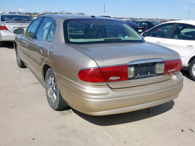 1G4HR54K55U250556 - 2005 BUICK LESABRE LI GOLD photo 3