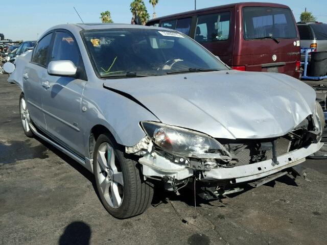 JM1BK323541153050 - 2004 MAZDA 3 S SILVER photo 1