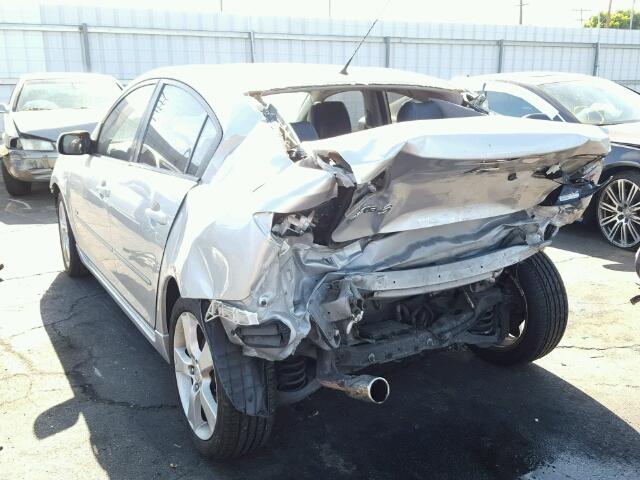 JM1BK323541153050 - 2004 MAZDA 3 S SILVER photo 3